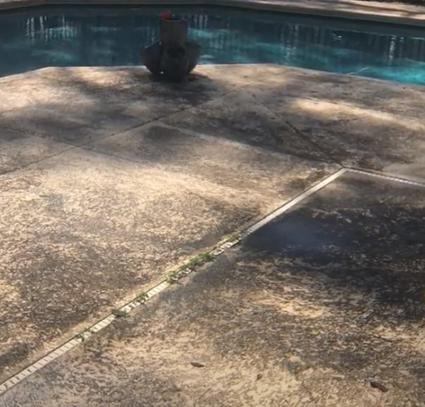 Pool Deck Pressure Washing Frisco Texas